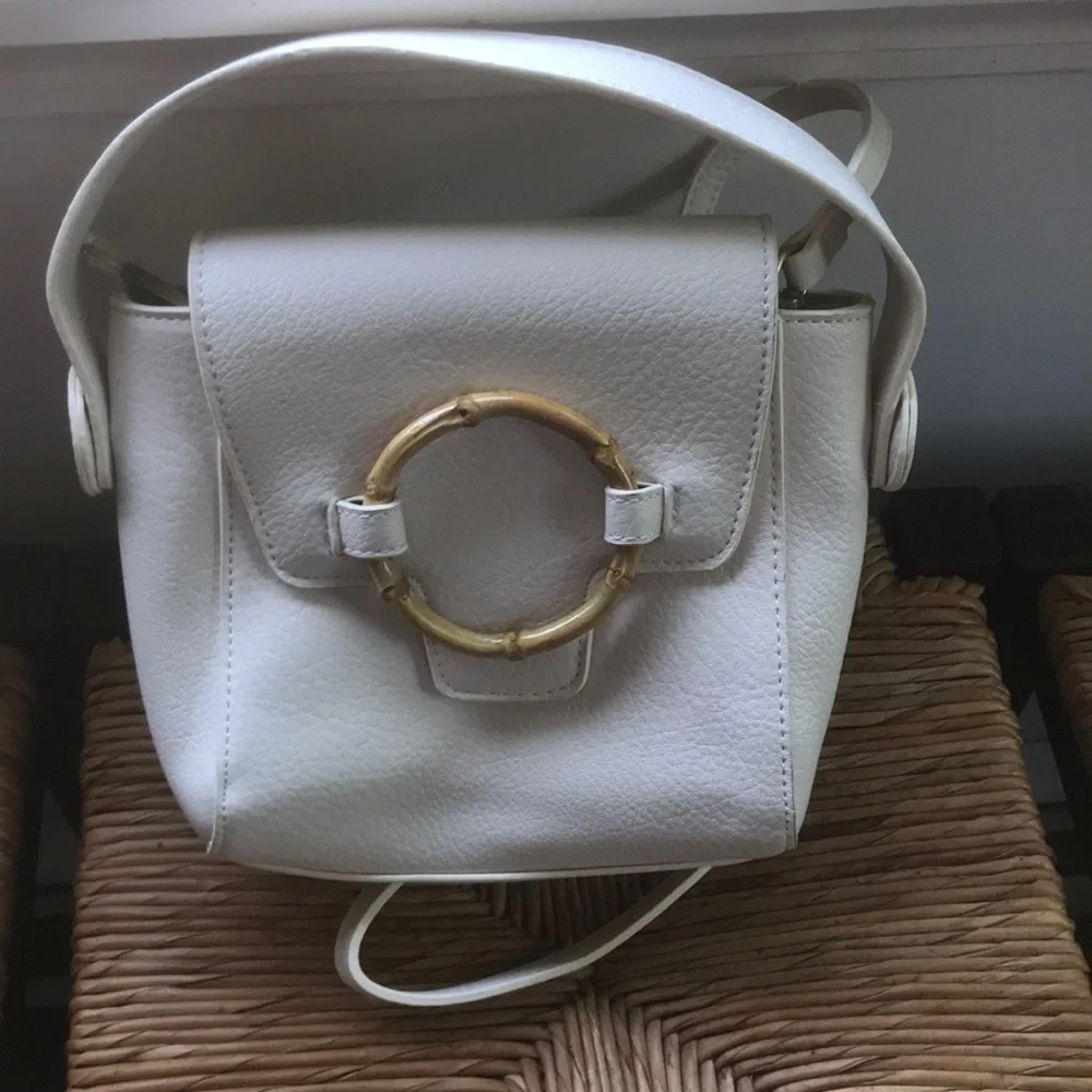 New Free People Carrie Crossbody winter white